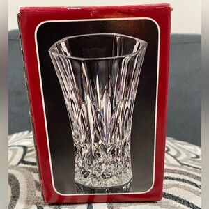 ⭐️RCR Royal Crystal Rock Heavy 24% Lead 
5” Vase Italy